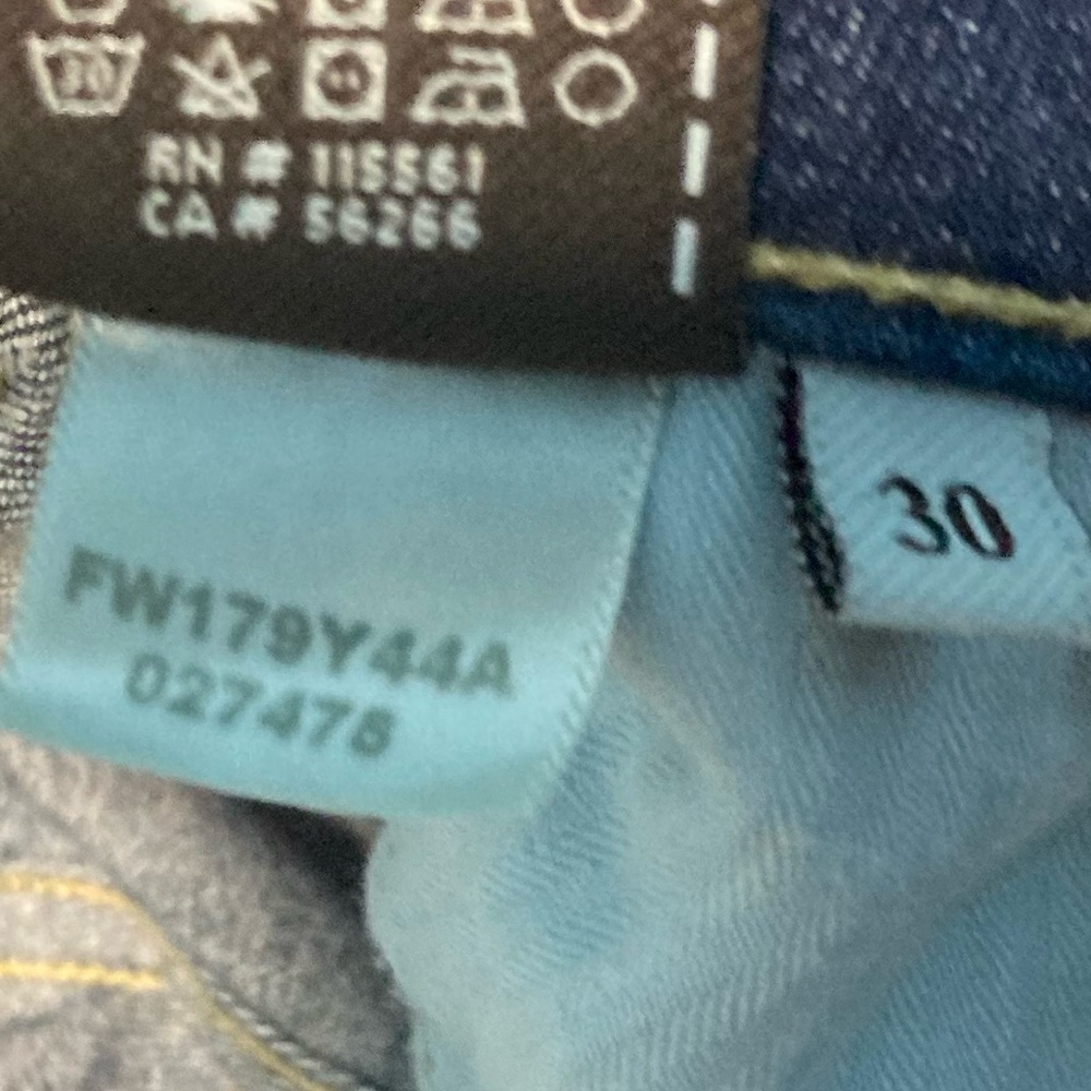 7 For All Mankind Roxanne Jeans size 30 - Picture 8 of 9